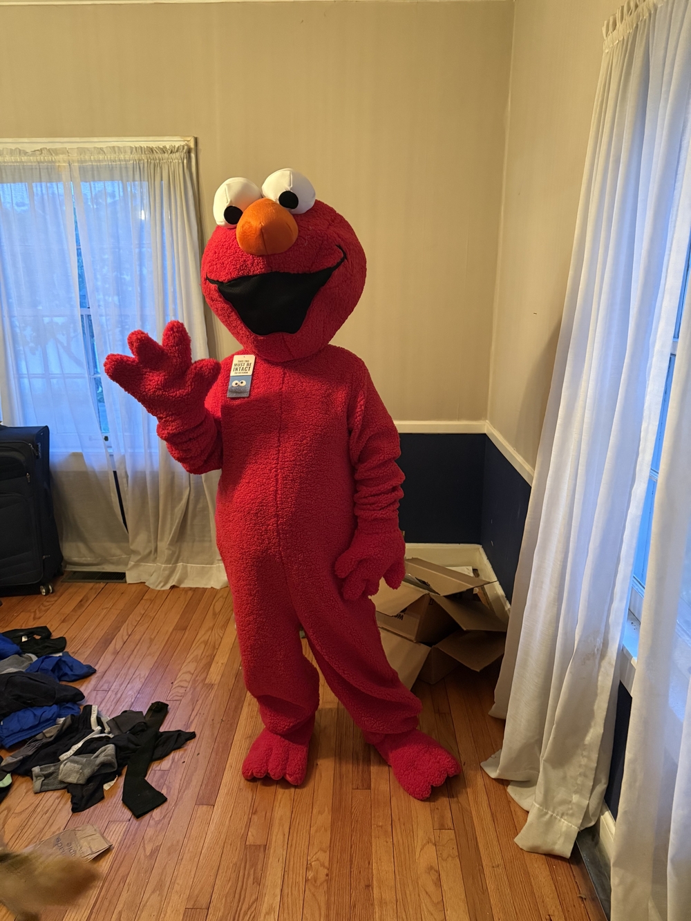 I need $$ More Than I need Elmo. Sesame Street Red Elmo Plush Full-Body Costume